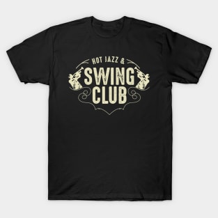 Vintage Jazz Club Theme T-Shirt